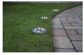 Zestaw 3 ogrodowych lamp solarnych LED Star Trading Lawnlight