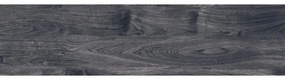 Mexen Riga Black gres szkliwiony rekt. G1, płytka drewnopodobna podłogowo-ścienna 120 x 30 cm, mat - TL713-120-030-00