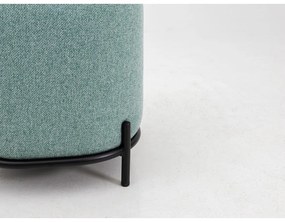 Zielonoszary puf Tenzo Harry, ø 42 cm