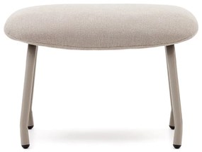 Beżowy puf Belina – Kave Home