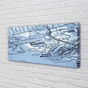 Obraz drukowany na płótnie Plan Miasta