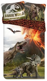 PrzytulneMieszkanie.pl PrzytulneMieszkanie.pl Pościel dziecięca bawełniana JURASSIC WORLD kolorowa Rozmiar pościeli: 70 x 90 cm | 140 x 200 cm