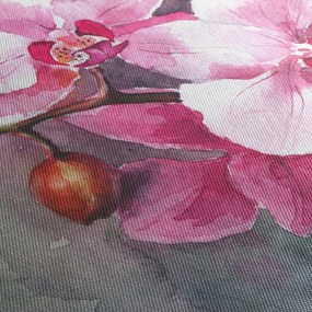 Obraz - Orchidee, akwarela (170x50 cm)