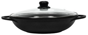 Wok ze szklaną pokrywką, Ø 32 cm