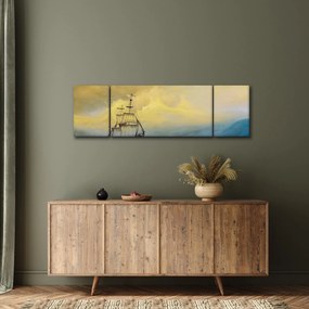 Obraz - Obraz statku ma morzu (170x50 cm)