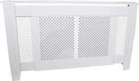 Regulowana osłona grzejnika MDF biała 1400 mm - 1920 mm