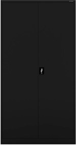 Szafa biurowa metalowa wysoka czarna, 1150x2200x400 mm: : JAN II H2200