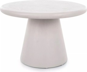 Okrągły stolik z mikrocementu Aurora 60 Signal