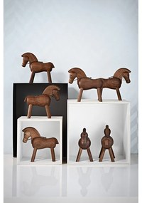 Figurka z litego drewna orzechowego Kay Bojesen Denmark Horse