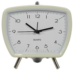 Zegar budzik retro CATHY, 14 x 14 cm