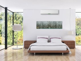 Obraz - Turkusowy staw, Biei, Japonia (170x50 cm)
