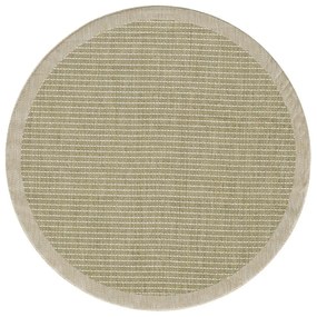 Okrągły dywan odpowiedni na zewnątrz w kolorze khaki ø 160 cm Giza 1410 – Ayyildiz Carpets