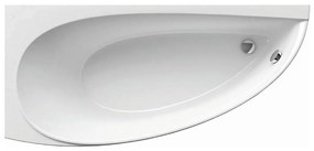 Ravak CQ01000000 - Wanna narożna AVOCADO 160x75 cm akryl/biała