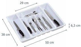 Wkład na sztućce do szuflady, 29-50 cm, KESPER