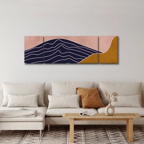 Obraz - Słońce nad górami (170x50 cm)