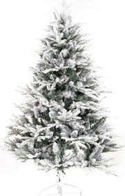 Choinka bożonarodzeniowa zaśnieżona ze stojakiem Cardiff, 120 cm, 120 cm