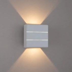 Brilagi - Kinkiet zewnętrzny LED DOUBLERAY LINE LED/6W/230V biały IP54