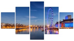 Obraz London Eye (125x70 cm)