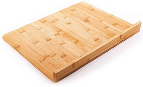 Bambusowa stolnica, deska do krojenia - 2 w 1