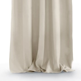 Kremowa zasłona zaciemniająca 140x245 cm Eyelets – Restilo
