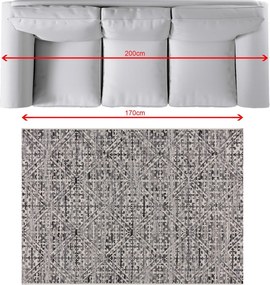 Dywan Breeze beige/charcoal grey 120x170cm