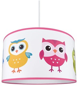 Żyrandol dziecięcy na lince OWLS 1xE27/60W/230V