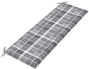 Drewniana ławka z poduszką N1-M17