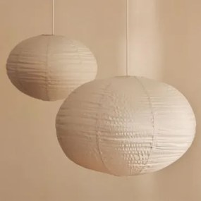 Zestaw 2 Lamp Sufitowych Elijah Z Lnu Nature - Sklum