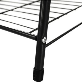 Regał metalowy Veruma, ciemnoszary