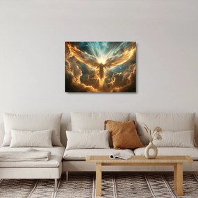 Obraz na szkle - Mitologia anielska (70x50 cm)