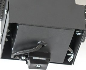 Inteligentny podtynkowy reflektor czarny w tym WiFi GU10 bez obramowania - Oneon 1