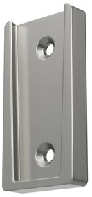 Stalowy regulowany karnisz w kolorze matowego srebra 107 - 305 cm Flute – Umbra