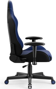 Fotel gamingowy materiałowy granatowy: Diablo X-Starter