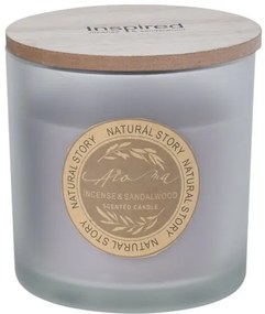 Świeczka w szkle Natural story Incense Sandalwood