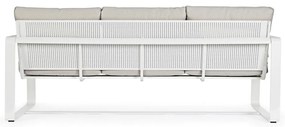 Biała aluminiowa sofa ogrodowa Merrigan – Bizzotto