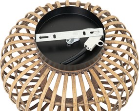 Orientalna lampa sufitowa bambusowa - Amira