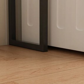 Półka łazienkowa nad pralką – styl loftowy, 160 cm