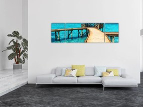 Obraz - Molo (170x50 cm)