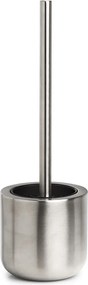 Szczotka WC z pojemnikiem ze stali nierdzewnej, Ø 11,2 cm