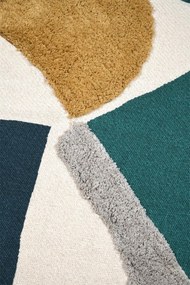 Kolorowa narzuta bawełniana 125 x 150 cm