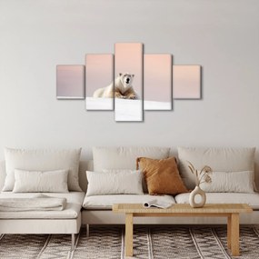 Obraz - Niedźwiedź polarny (125x70 cm)