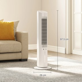 HOMCOM aircooler verdunstungskühler turmventilator | Aosom PL