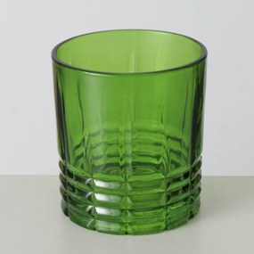 Zielona szklanka WHISKEY, 9 cm