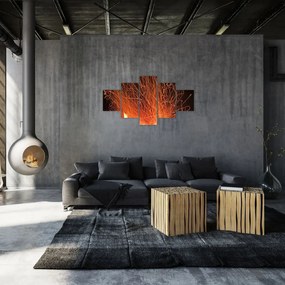 Obraz ognia (125x70 cm)