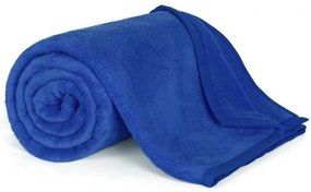 Bellatex Koc Korall micro niebieski, 150 x 200 cm