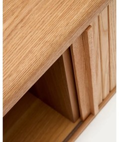 Szafka pod TV w dekorze jesionu w naturalnym kolorze 120x50x40 cm Mailen – Kave Home