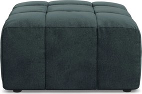 Niebieski aksamitny podnóżek Aloha – Makamii