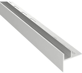 Mexen Line-B listwa spadkowa do szkła 180 cm lewa, inox - 181004180L