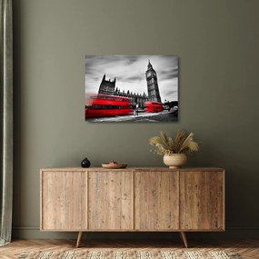 Obraz na szkle - Houses of Parliament w Londynie (70x50 cm)