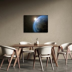 Obraz Ziemi z kosmosu (70x50 cm)